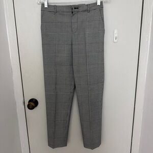 Club Monaco Straight Leg Tailored Pant - NWOT 00 Houndstooth Plaid